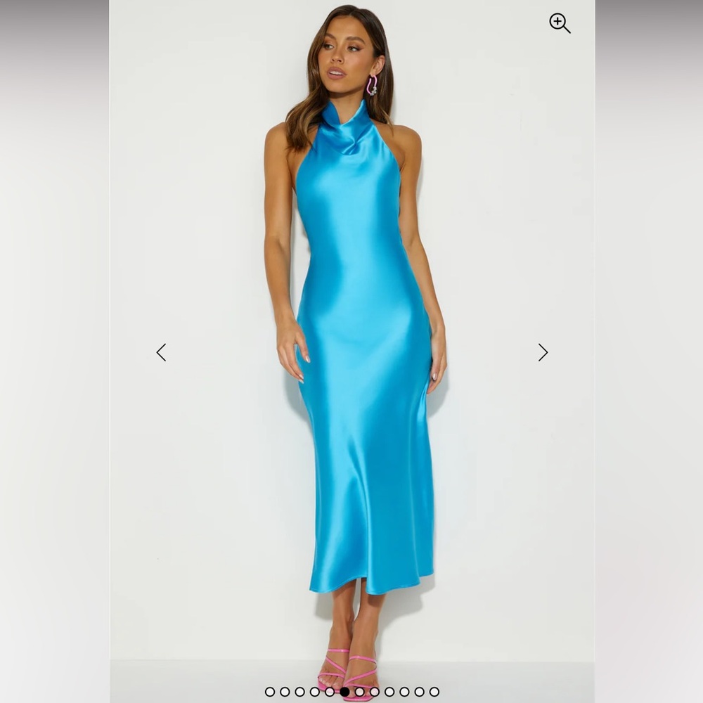 Hello Molly Mystic Desires Satin Maxi Dress